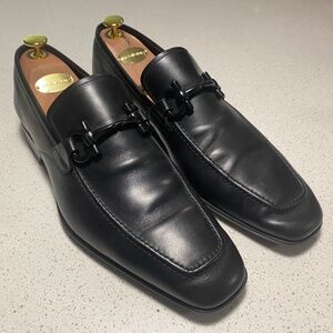Salvatore Ferragamo Men Loafer Moccasin with Gancini ornament US 10 D